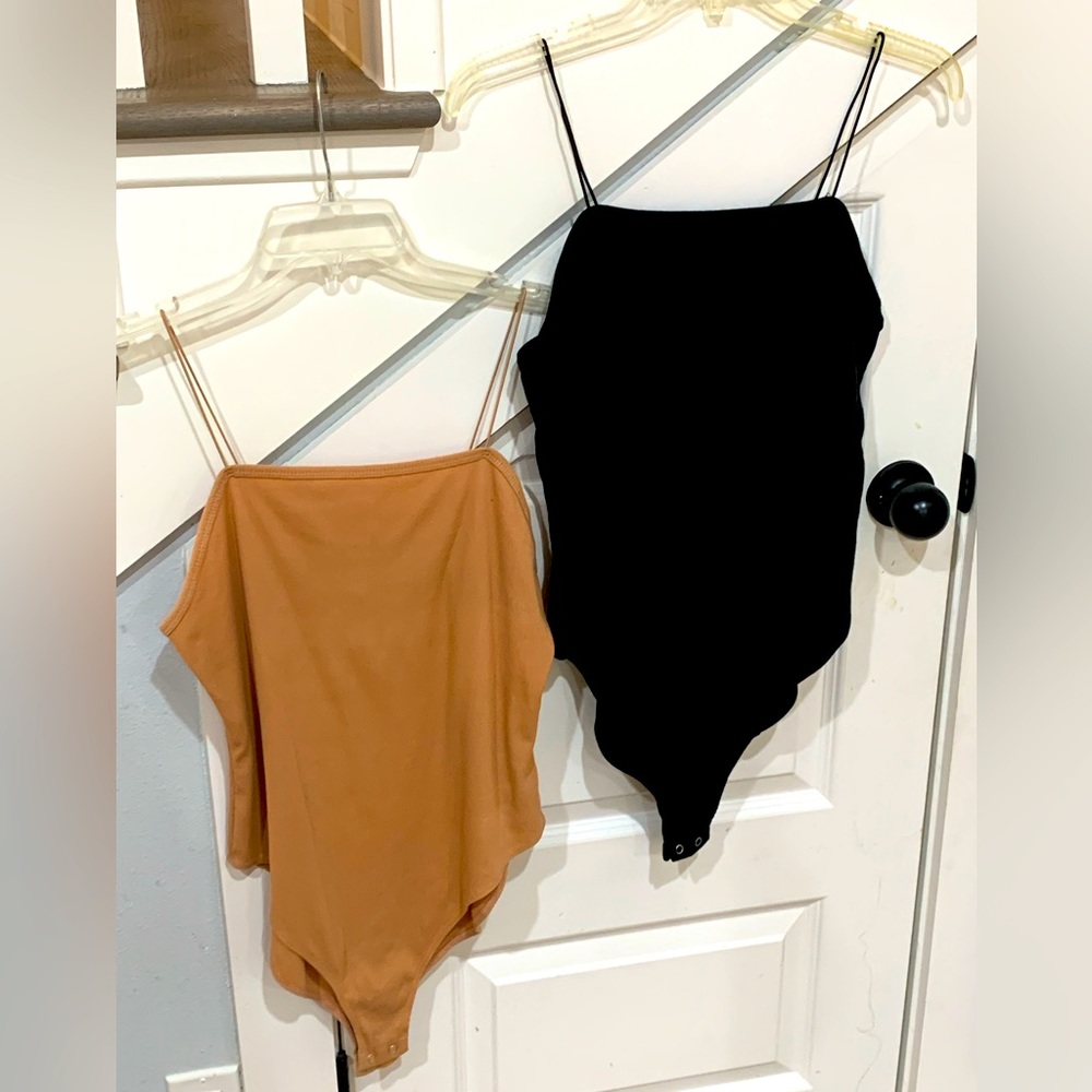 LOT (2) Wild Fable Bodysuits - Size L